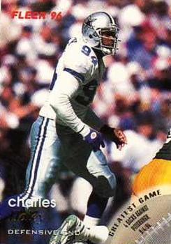 Charles Haley Dallas Cowboys 1996 Fleer NFL #32